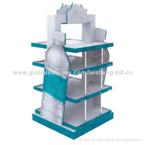Fashionable nice design wooden drink display stand